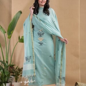 Pure cotton Jamdani Suit – Elegant 2-Piece Set