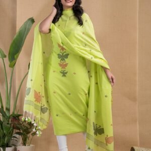 Pure cotton Jamdani Suit – Elegant 2-Piece Set